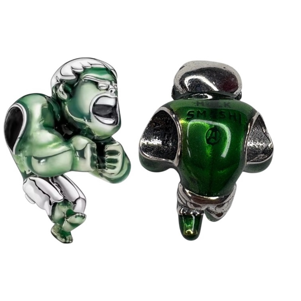 Marvel Green and Silver Hulk Charm - Picture 2 of 5